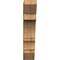 Ekena Millwork Balboa Slat Rough Sawn Bracket, Western Red Cedar, 6"W x 26"D x 30"H BKT06X26X30BOA06RWR - alternate 4